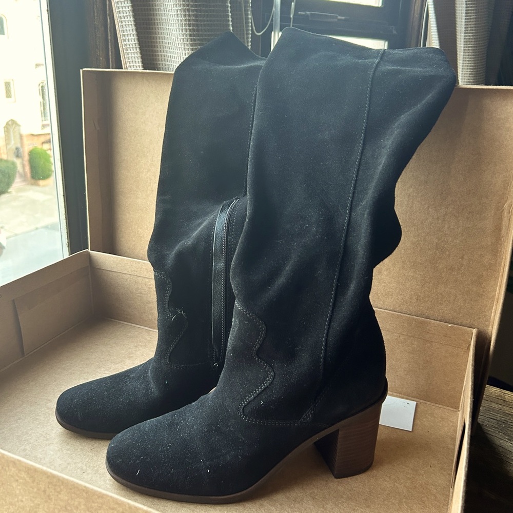 Genuine leather boots - sz10